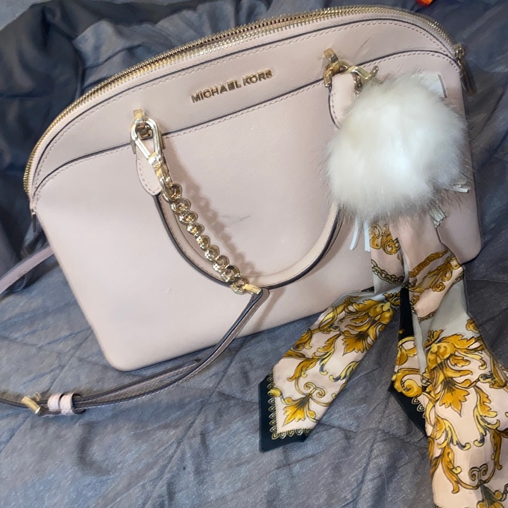 Baby pink Michael kors purse